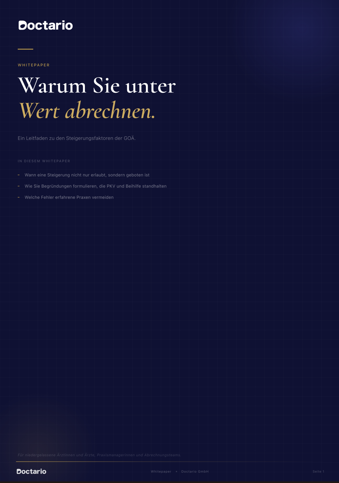 Warum Sie unter Wert abrechnen – Leitfaden zu den GOÄ-Steigerungsfaktoren